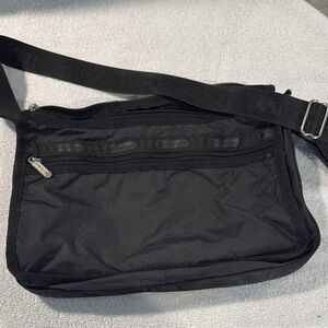 Lesportsac Black Messenger Bag